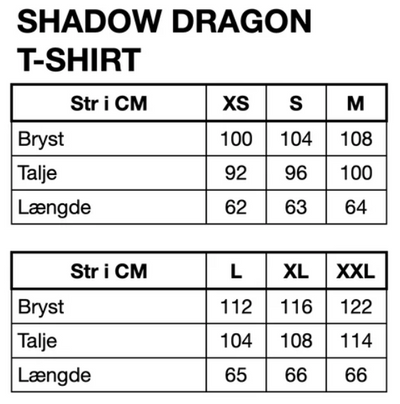 Female - T-shirt - White - Shadow Dragon