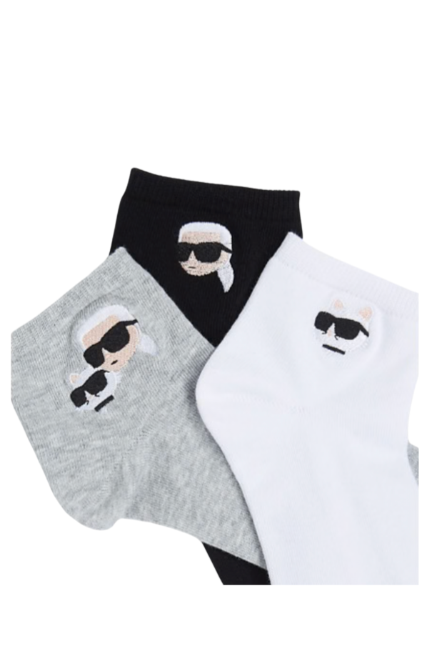 Socks - IKONIK 2.0 SOCKS 3 PACK - Karl Lagerfeld