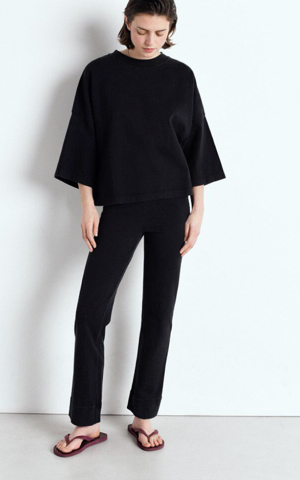 American Vintage - T-shirt - Black - Ample Mc colrond