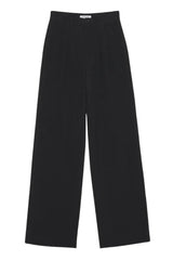 Anine Bing - Pants - Black Linen blend - Carrie