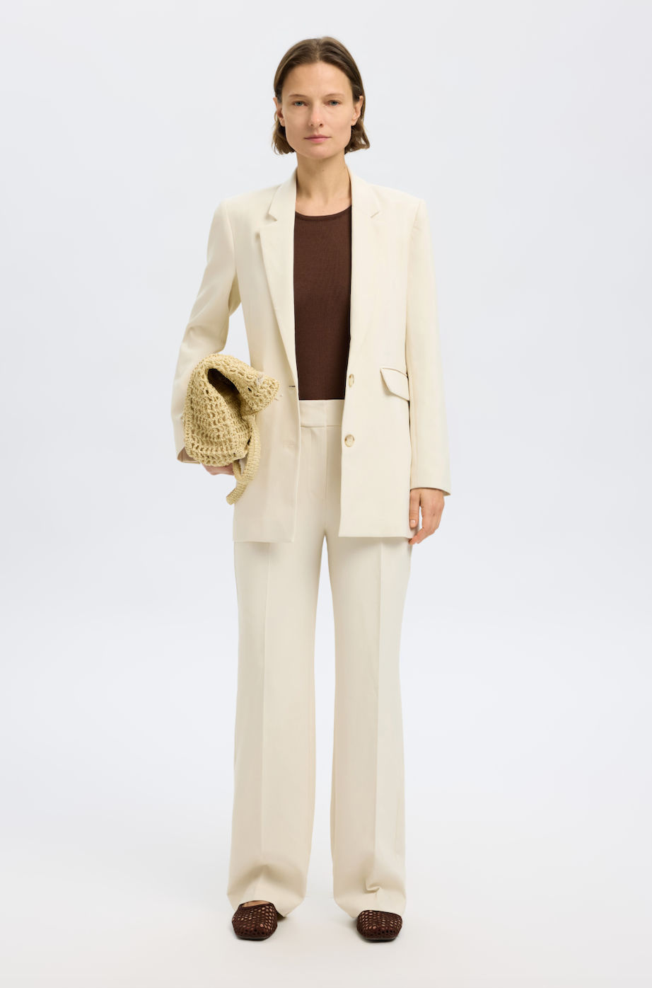 Selected Femme - Blazer - Birch - Rita Relaxed