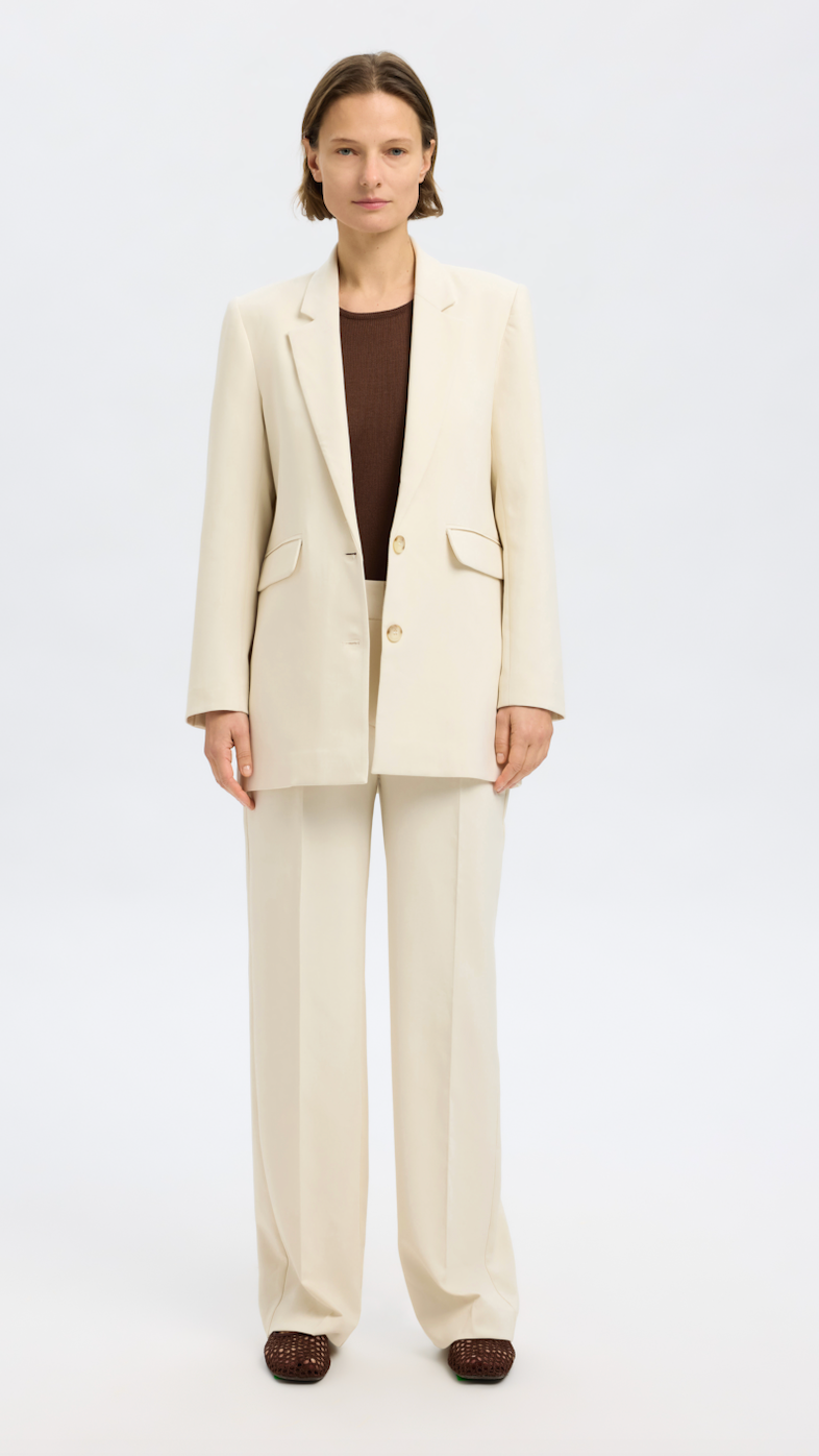 Selected Femme - Blazer - Birch - Rita Relaxed
