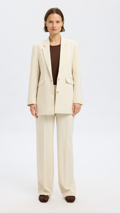 Selected Femme - Blazer - Birch - Rita Relaxed