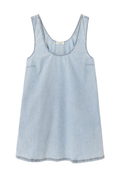 American Vintage - Kjole - Blue snow - Paybou