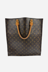 Louis Vuitton - Damier sac plat shopper bag with red front - Secondhand