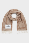Lala Berlin - Halstørklæde - Wool - Brown/beige - Svea