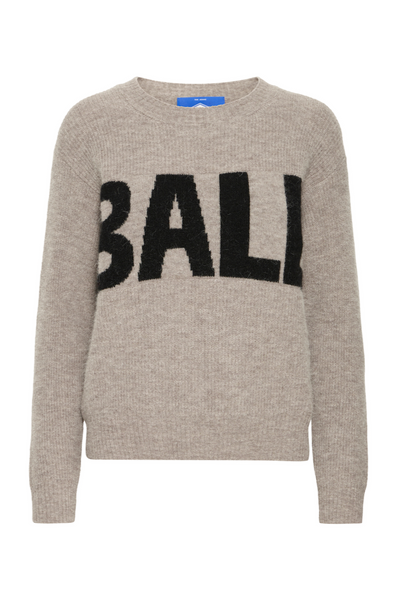 Ball original - Striktrøje - Vintage Khaki - Bastacy