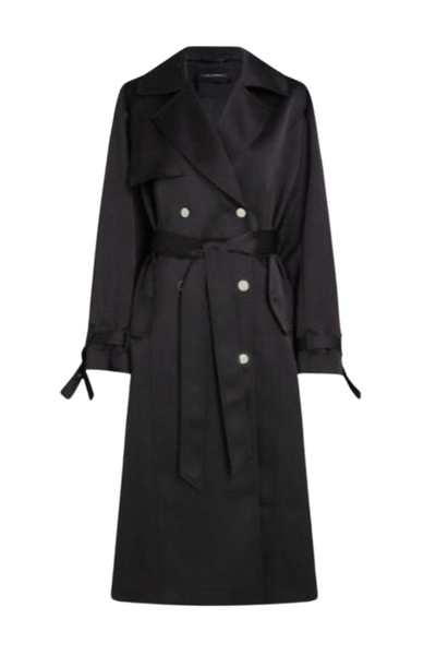 Karl Lagerfeld - Trenchcoat - Black - Fluid