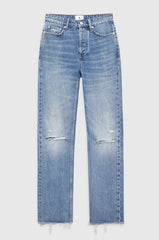 ANINE BING - Jeans - Destructed Antique Blue  - Bruno
