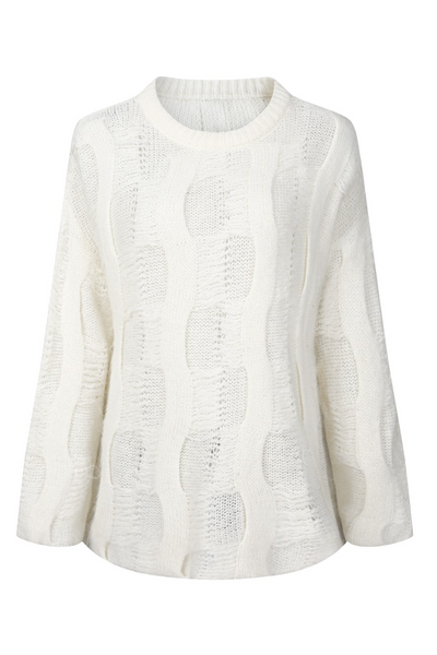 Sassy Copenhagen - Strik - Off White - Anabell