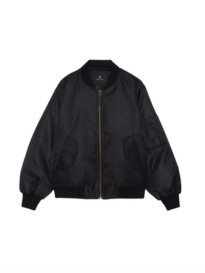 Anine Bing - Bomber jakke - Black - Leon