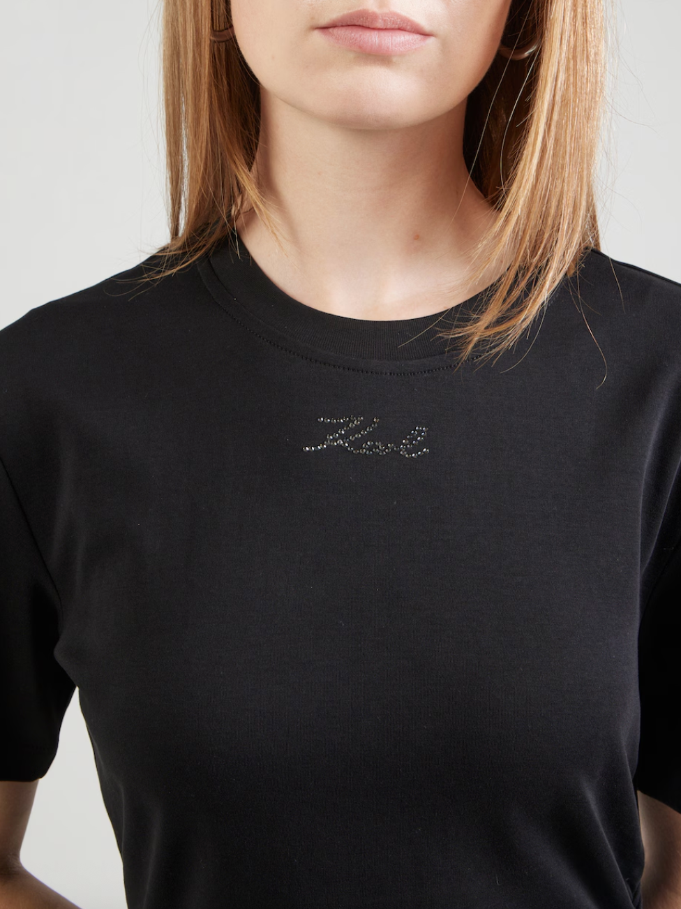 Karl Lagerfeld - Kjole - Black - Fril