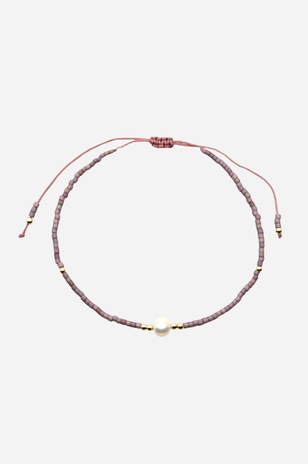 Pearl bracelet - Light green - Holly - Andcopenhagen