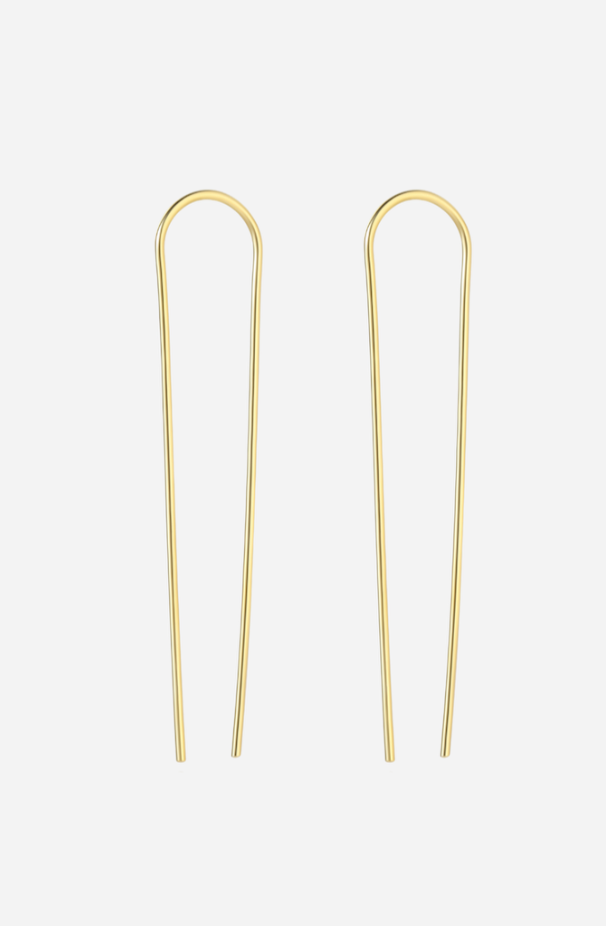 Andcopenhagen - Earrings - 18 carat gold plated sterling silver - Pari spike