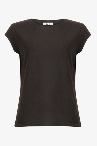 CC Heart - T-shirt - Black - Basic round neck