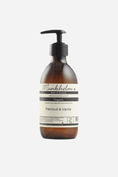 Organic bodyoil - Patchouli & Vanille - 250 ml - Munkholm sss - Stilkompagniet.dk