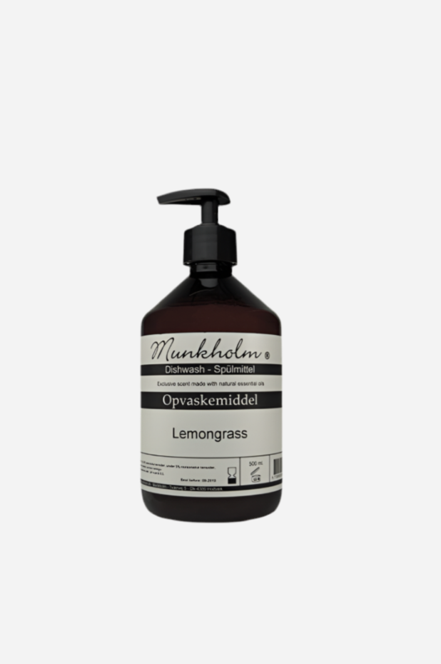 Washing-up liquid - Lemongrass - 500 ml. - Munkholm sss