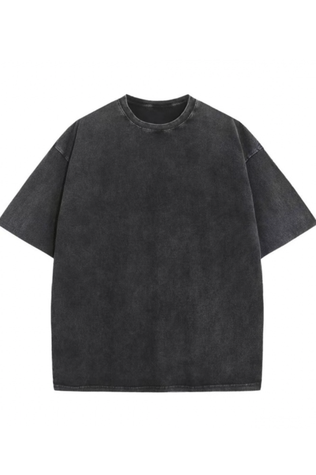 Sassy Copenhagen - T-shirt Oversize - Dark Grey - Elle