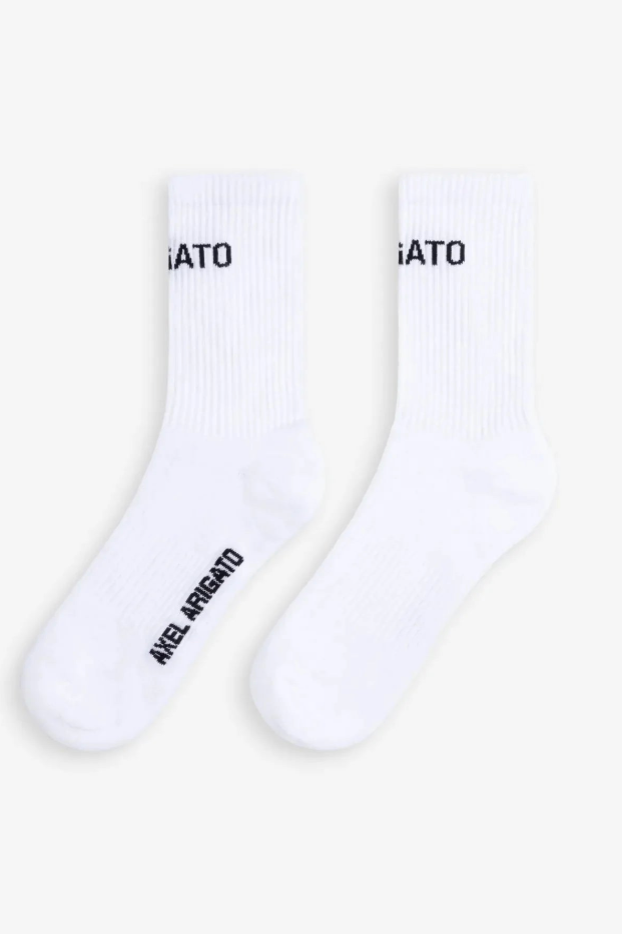 Axel Arigato - Sokker - White - Logo tube socks