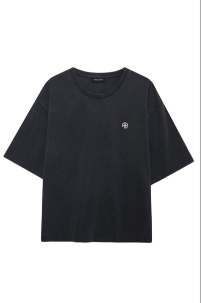 Anine Bing - Tshirt - Black - Rudy - Stilkompagniet.dk