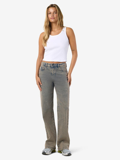 Noisy May - Bukser - Light blue denim - Olanda