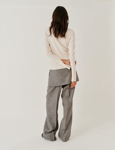 The Garment - Strikbluse - Creme - Madison