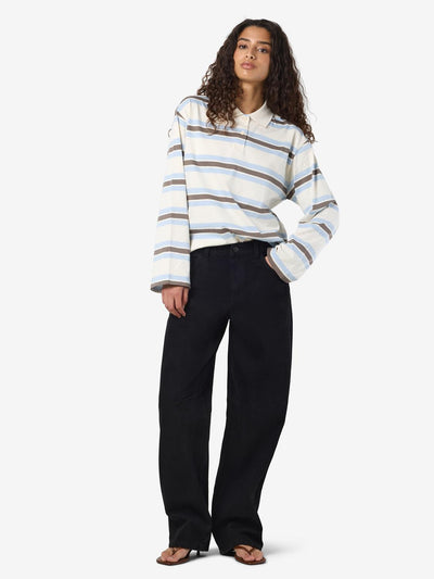 Noisy May - Barrel Jeans - Black - Hazal