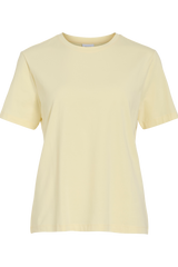 Vila - T-shirt - Pastel Yellow - Vinora (Bemærk preorder)