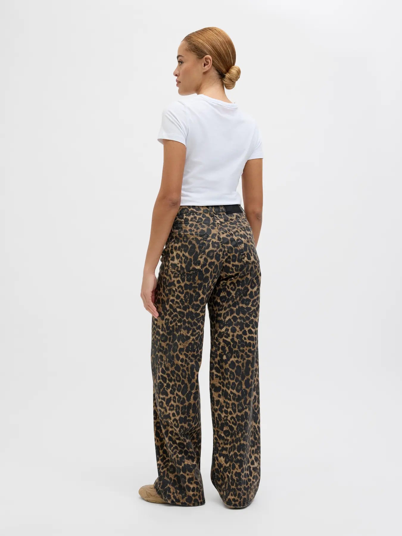 JJXX - Jeans - Leopard - Sarah Wide HW