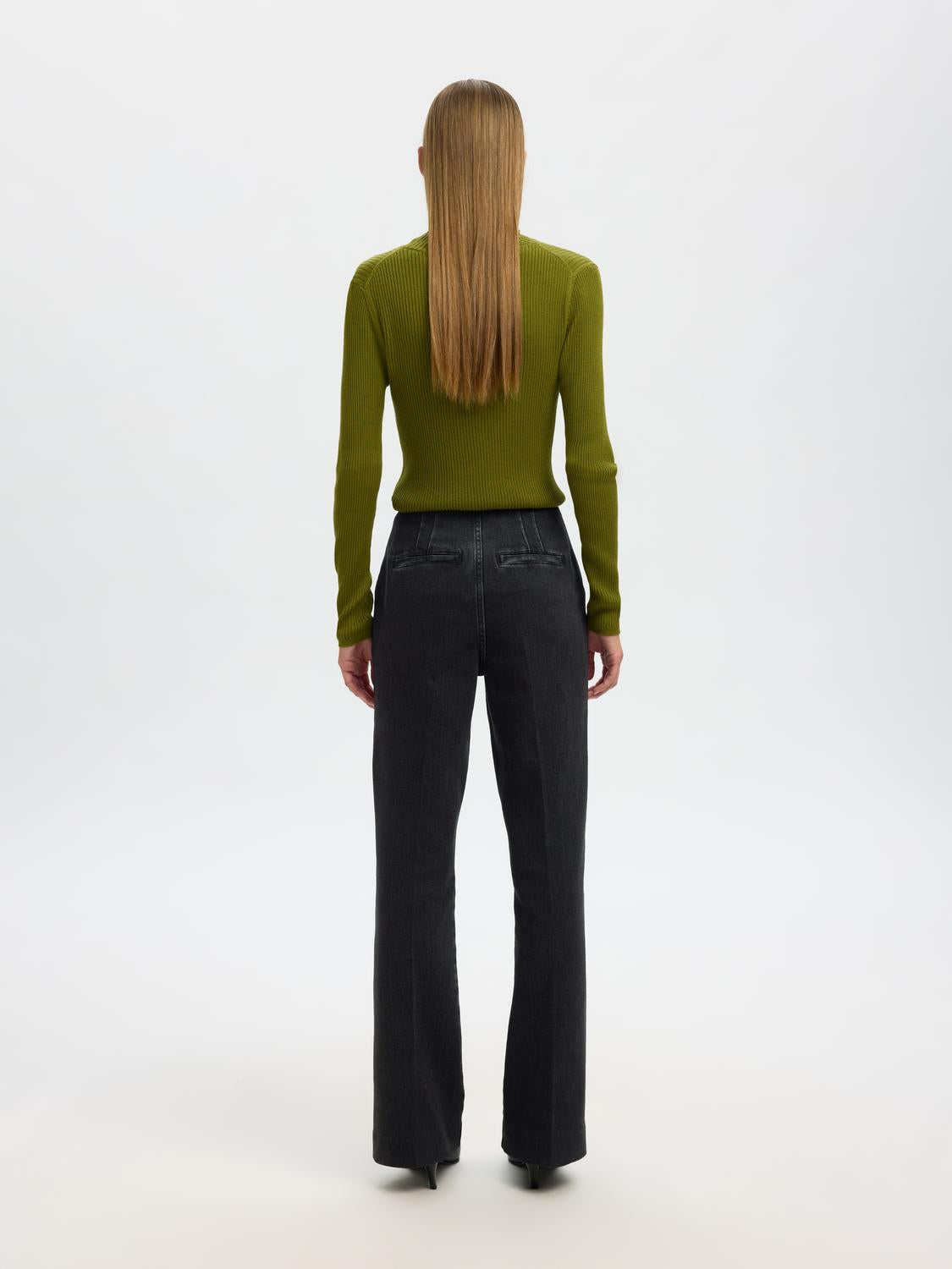 Selected Femme - Jeans - Black Denim - Julie-kori