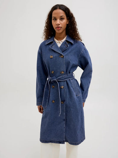 JJXX - Trenchcoat - Denim blue - Sophi