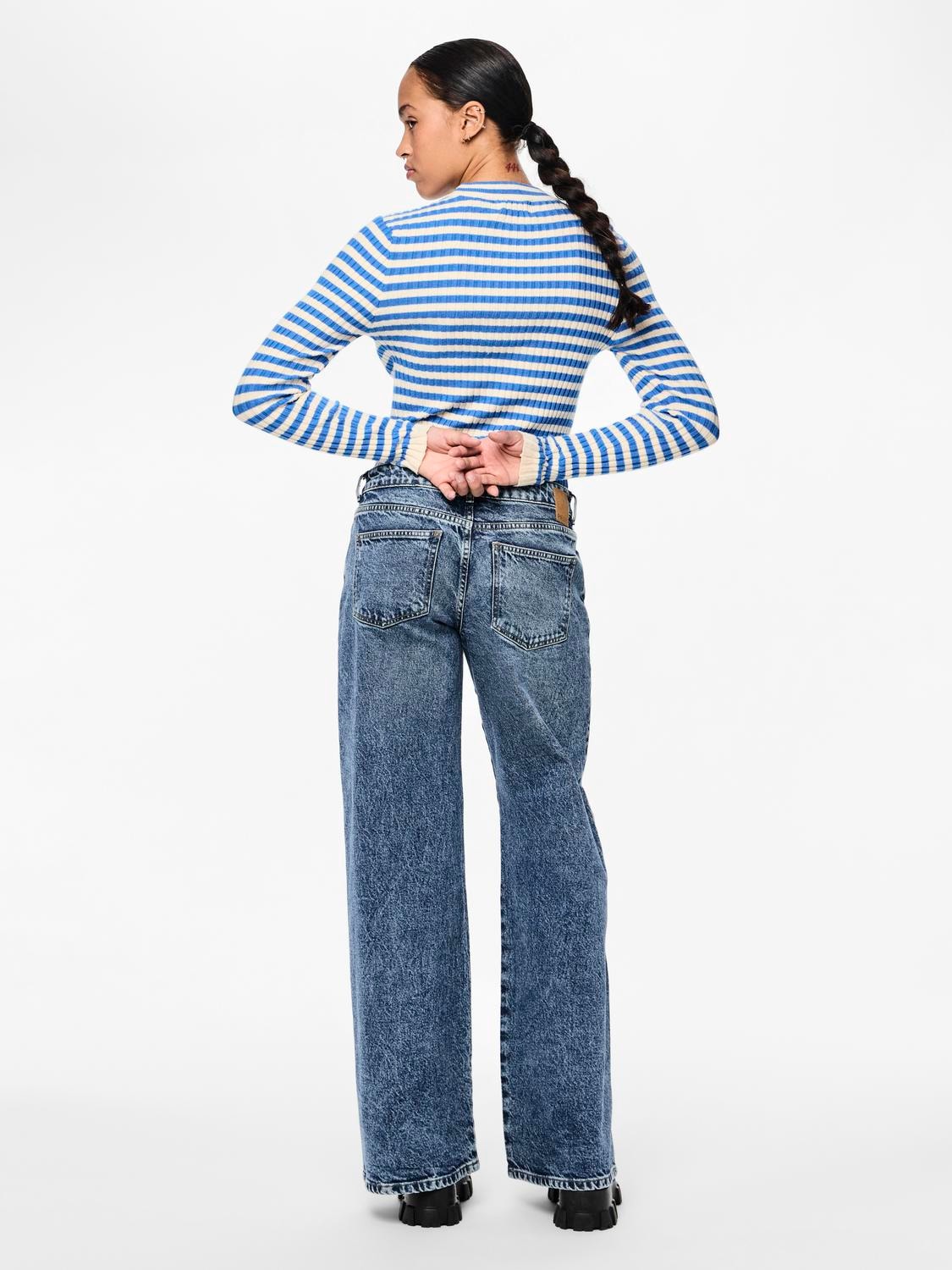 Jeans - Medium denim blue - Selma - Pieces