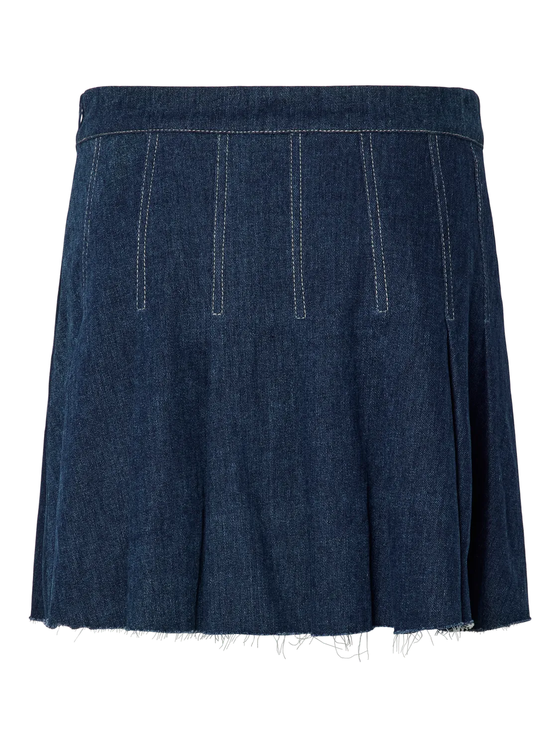 Pieces - Skirt - Dark blue denim - Fabia