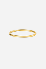 Andcopenhagen Jewelry - Bracelet - 18 carat gold-plated titanium steel - Bangle - Nanna