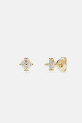Andcopenhagen Jewelry - Øreringe studs - 18 karat guldbelagt 925 sterlingsølv- Flower