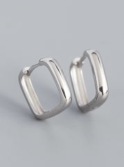 Andcopenhagen - Earrings Hoops - 925 sterling silver - Hanna