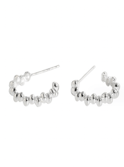 Andcopenhagen - Earrings hoops - 925 sterling silver - Luna