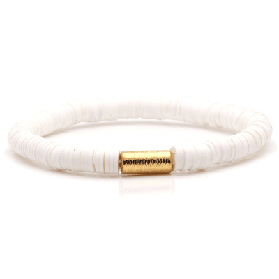 Andcopenhagen Smykker Andcopenhagen - Summer Armbånd - White