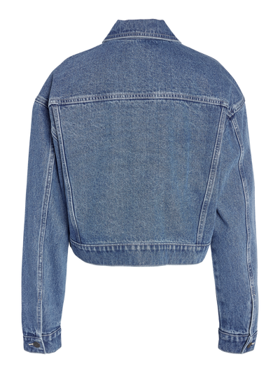 Noisy May - Denim jacket - Blue Cropped - Ronja 