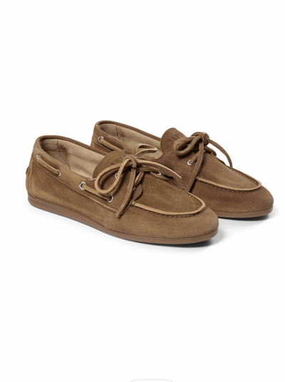 Pavement Sko Ballerina Loafers - Taupe Suede - Marin - Pavement (Bemærk preorder)