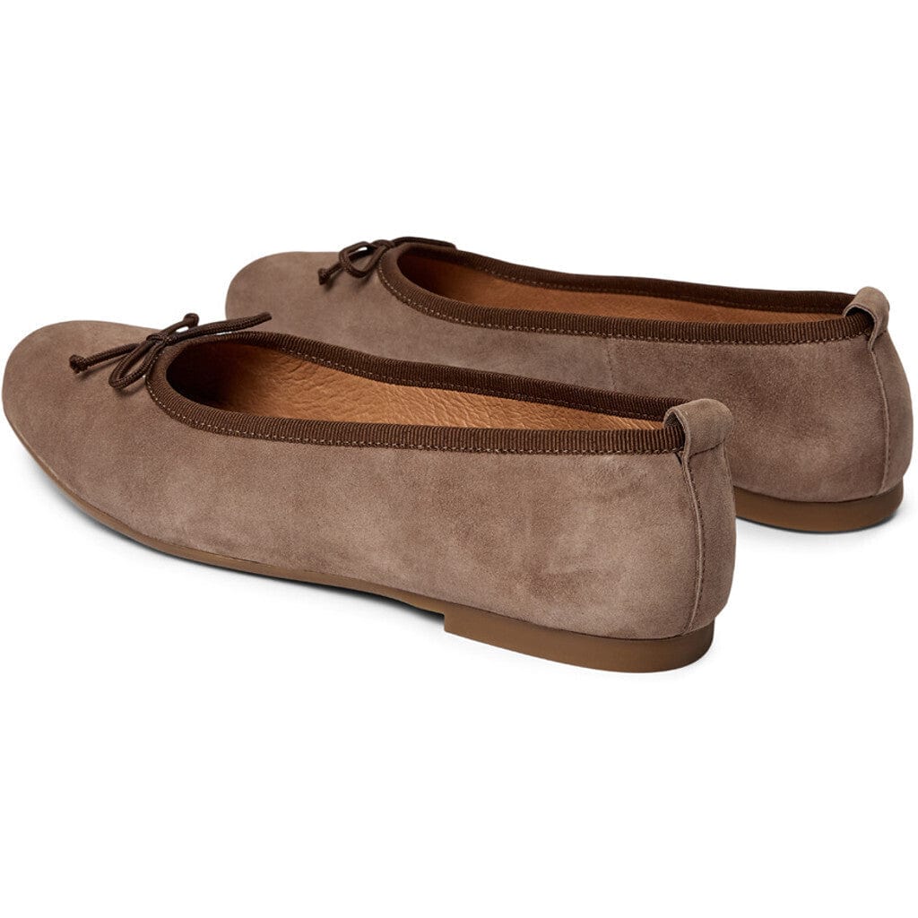 Pavement Sko Ballerina Mole Suede - Pavement Lucy Lu