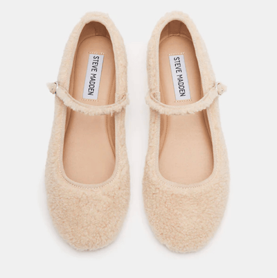 Steve Madden Sko Ballerina - Nautral/plys - Vinetta-f - Steve madden