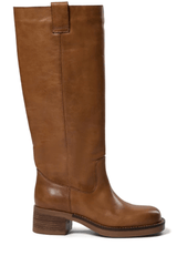 Biker boots - Brown Angelina - Brown matte leather - Pavement