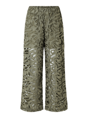 Embroidery anglaise trousers - Olivine - Allia - Selected femme