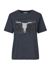 Cool Gray T-shirts with print - Howdy - Global Funk