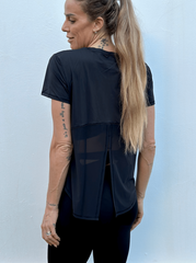 Fitness t-shirt - Caro Black - Sassy Copenhagen