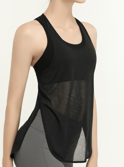 Sassy Copenhagen fitness Fitness top - Sara Sort - Sassy Copenhagen