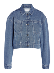 Noisy May - Denim jacket - Blue Cropped - Ronja 