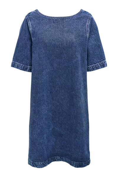 Only - Kjole - Dark blue denim - Gigi