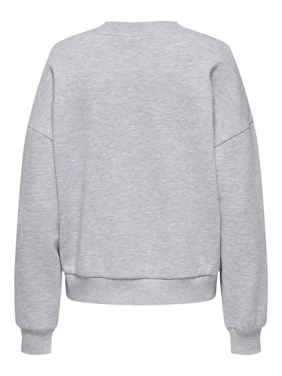 Only - Sweatshirt - Grå - Serena